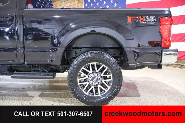 2019 Ford F-250 Lariat 4x4 Crew Cab 6.2L GAS 20s Financing Black