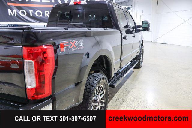 2019 Ford F-250 Lariat 4x4 Crew Cab 6.2L GAS 20s Financing Black