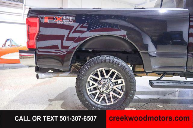 2019 Ford F-250 Lariat 4x4 Crew Cab 6.2L GAS 20s Financing Black