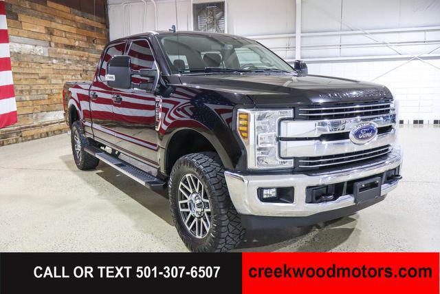 2019 Ford F-250 Lariat 4x4 Crew Cab 6.2L GAS 20s Financing Black