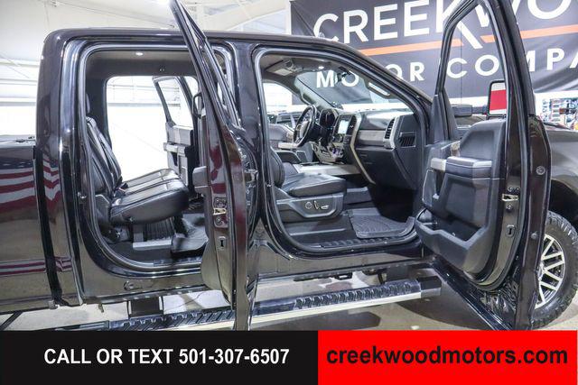 2019 Ford F-250 Lariat 4x4 Crew Cab 6.2L GAS 20s Financing Black
