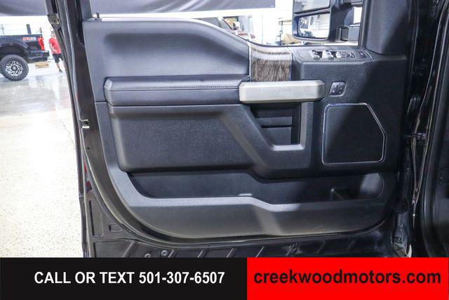 2019 Ford F-250 Lariat 4x4 Crew Cab 6.2L GAS 20s Financing Black