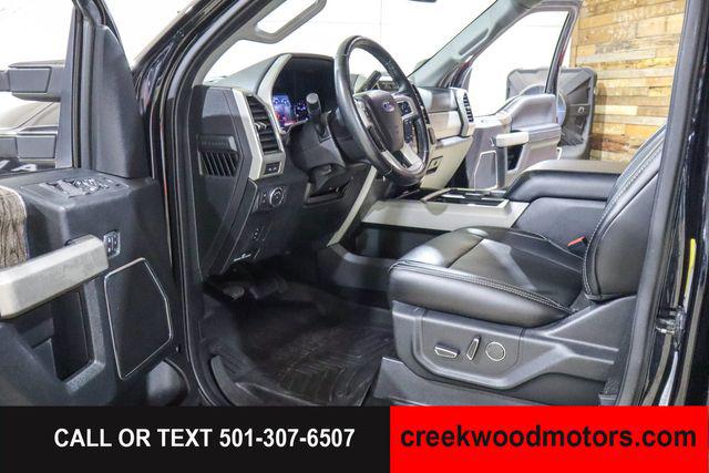2019 Ford F-250 Lariat 4x4 Crew Cab 6.2L GAS 20s Financing Black