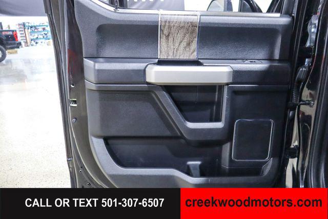 2019 Ford F-250 Lariat 4x4 Crew Cab 6.2L GAS 20s Financing Black