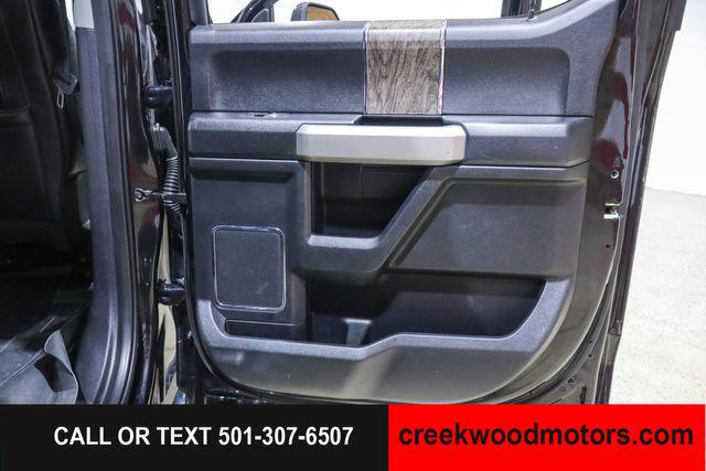 2019 Ford F-250 Lariat 4x4 Crew Cab 6.2L GAS 20s Financing Black