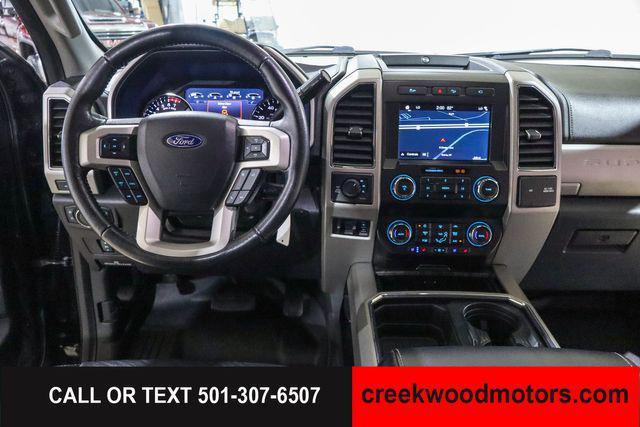2019 Ford F-250 Lariat 4x4 Crew Cab 6.2L GAS 20s Financing Black