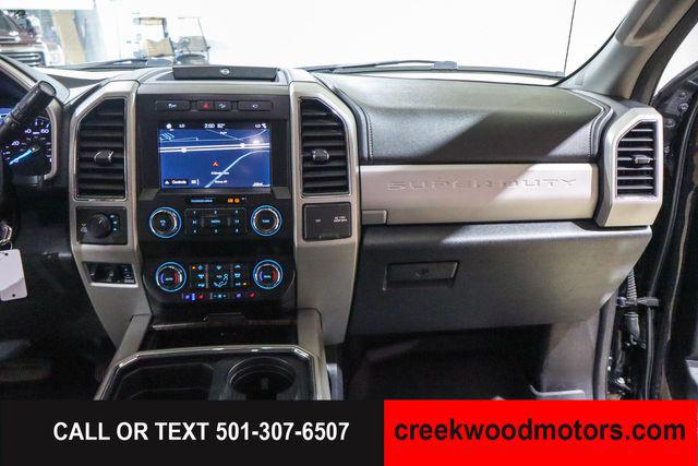 2019 Ford F-250 Lariat 4x4 Crew Cab 6.2L GAS 20s Financing Black