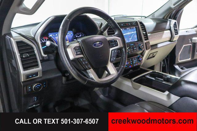 2019 Ford F-250 Lariat 4x4 Crew Cab 6.2L GAS 20s Financing Black