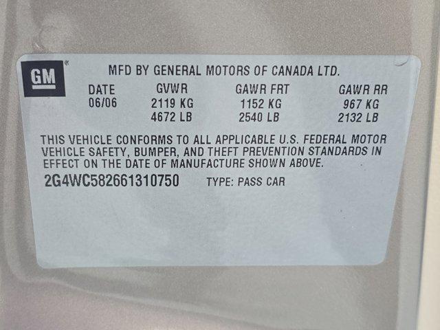 2006 Buick LaCrosse CX