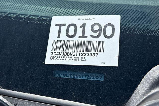2026 Jeep Compass Latitude Altitude