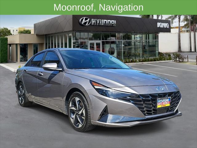 2022 Hyundai Elantra Hybrid Limited for sale in SANTA MONICA, CA