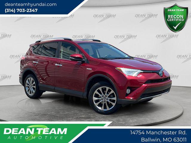 2018 Toyota RAV4 Hybrid Limited for sale in BALLWIN, MO