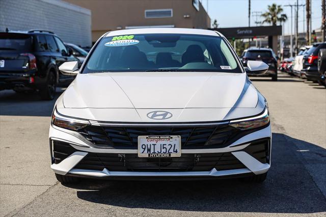 2026 Hyundai Elantra Hybrid Blue
