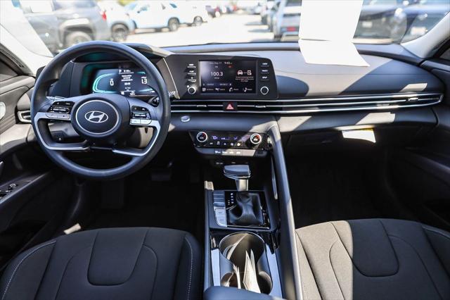2026 Hyundai Elantra Hybrid Blue