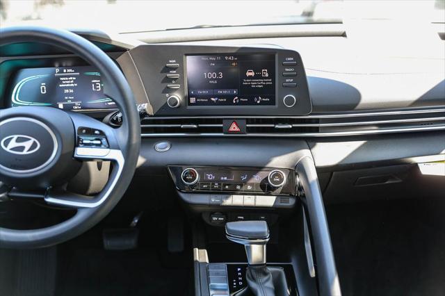 2026 Hyundai Elantra Hybrid Blue