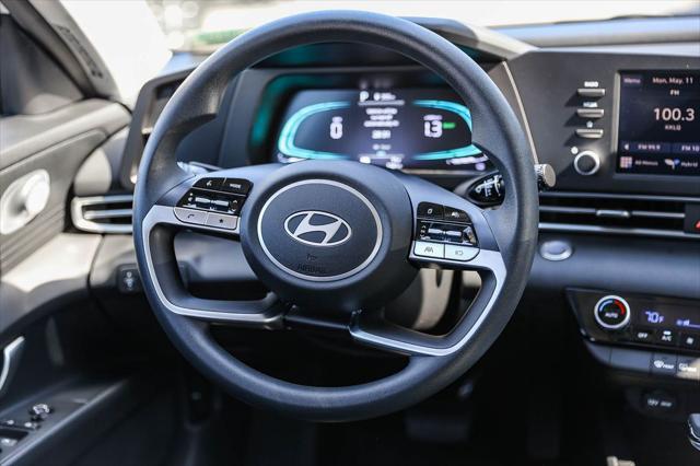 2026 Hyundai Elantra Hybrid Blue