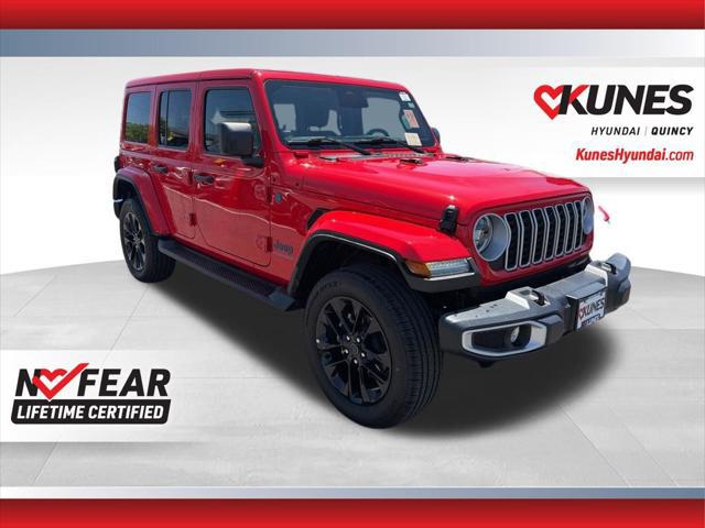 2025 Jeep Wrangler 4xe Sahara 4xe for sale in QUINCY, IL