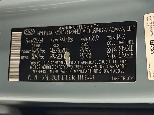 2024 Hyundai Santa Cruz SEL