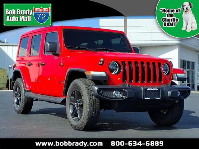 2023 Jeep Wrangler 4-Door Sahara Altitude 4x4 for sale in DECATUR, IL