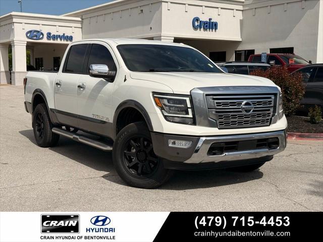 2020 Nissan Titan Crew Cab Platinum Reserve 4x4 for sale in BENTONVILLE, AR