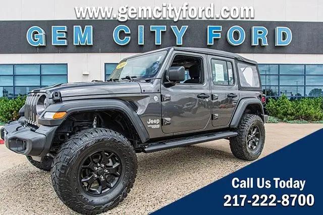2019 Jeep Wrangler Unlimited Sport 4x4 for sale in Quincy, IL