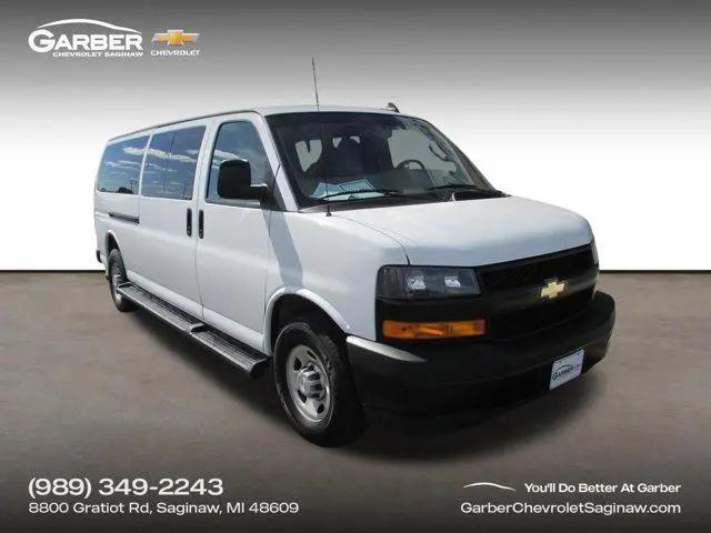 2023 Chevrolet Express Passenger RWD 3500 Extended Wheelbase LS for sale in Saginaw, MI