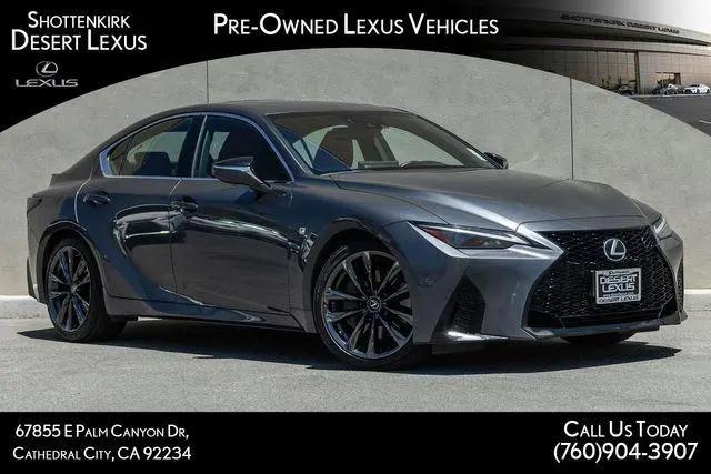 2021 Lexus IS 350 F SPORT for sale in Cathedral City, CA