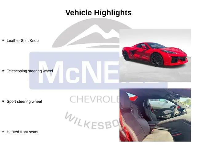 2025 Chevrolet Corvette Z06 RWD Convertible 3LZ