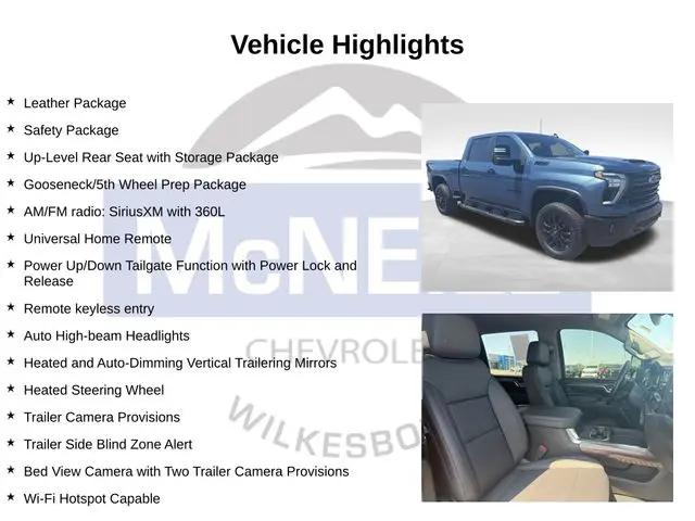 2026 Chevrolet Silverado 2500HD Crew Cab, Standard Bed, LT, 4WD