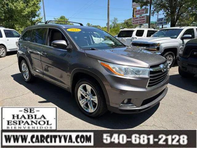 2015 Toyota Highlander Limited V6 for sale in Fredericksburg, VA