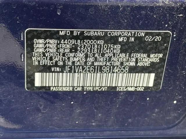 2020 Subaru WRX STI STI