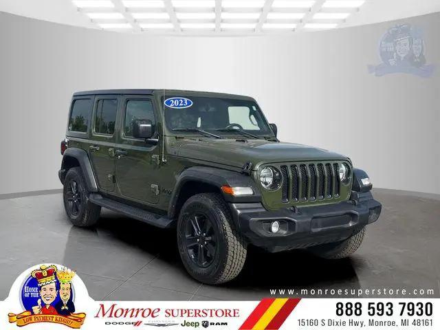 2023 Jeep Wrangler 4-Door Sport Altitude 4x4 for sale in Monroe, MI