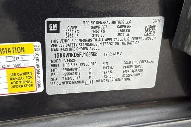 2015 GMC Acadia SLT-1