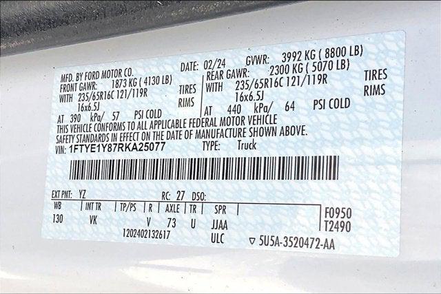 2024 Ford Transit Cargo Van 150