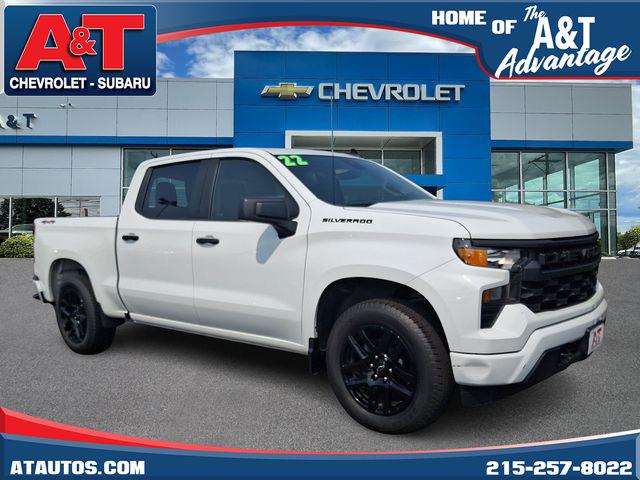 2022 Chevrolet Silverado 1500 4WD Crew Cab Short Bed Custom for sale in Sellersville, PA