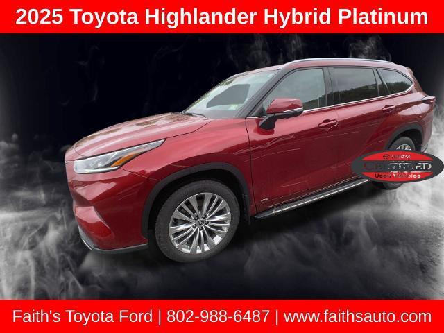 2025 Toyota Highlander Hybrid Platinum for sale in Westminster, VT