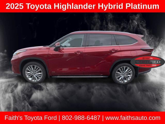 2025 Toyota Highlander Hybrid Platinum