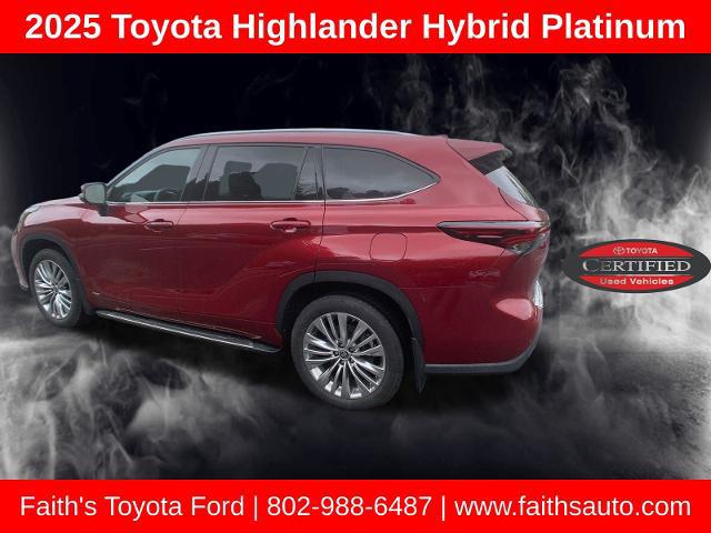 2025 Toyota Highlander Hybrid Platinum