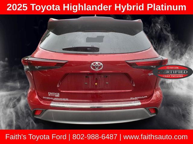2025 Toyota Highlander Hybrid Platinum