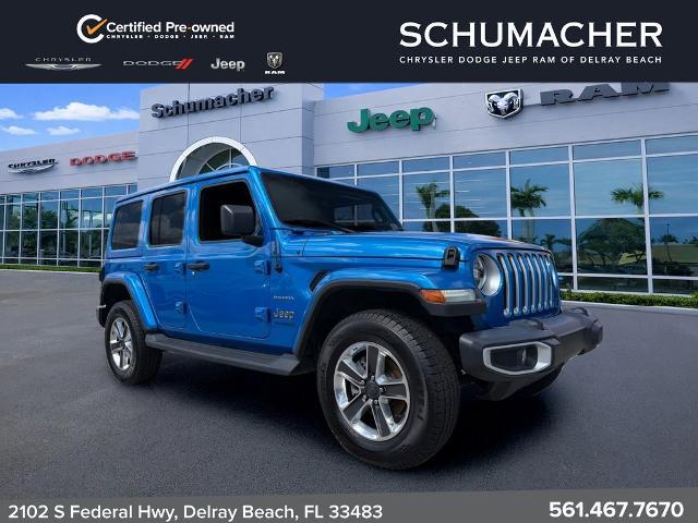 2022 Jeep Wrangler Unlimited Sahara 4x4 for sale in Delray Beach, FL