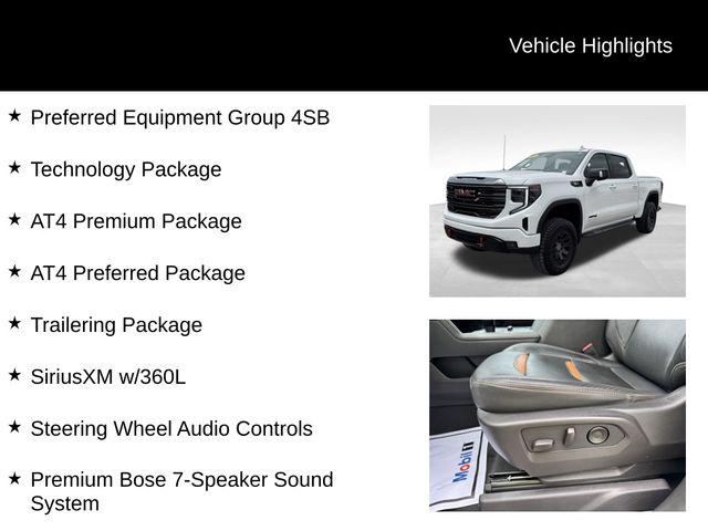 2024 GMC Sierra 1500 4WD Crew Cab Short Box AT4