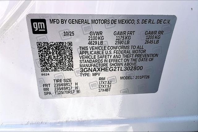 2026 Chevrolet Equinox FWD LT