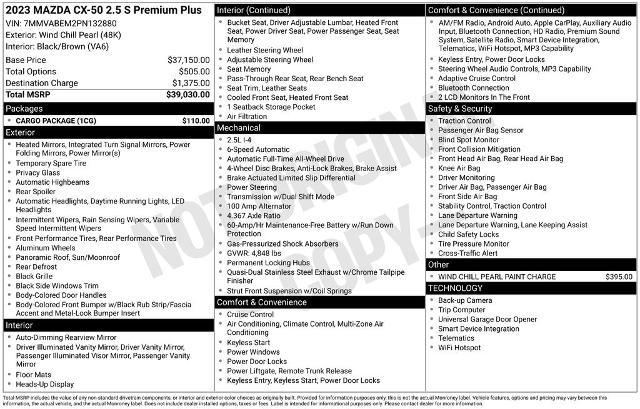 2023 Mazda CX-50 2.5 S Premium Plus