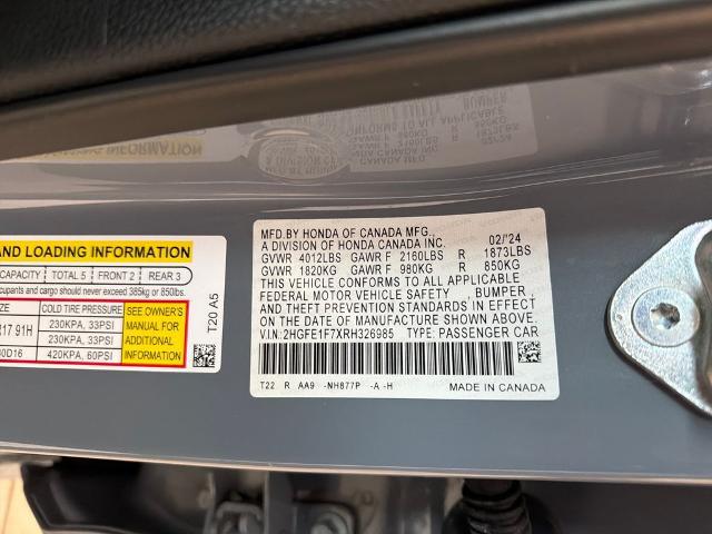 2024 Honda Civic EX