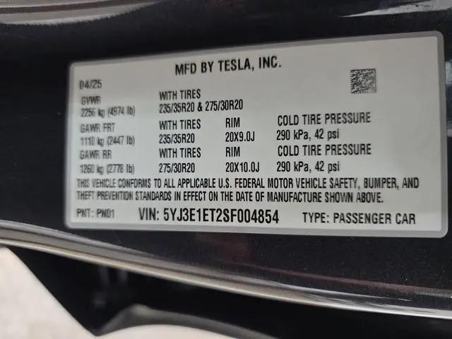 2025 Tesla Model 3 Performance All-Wheel Drive