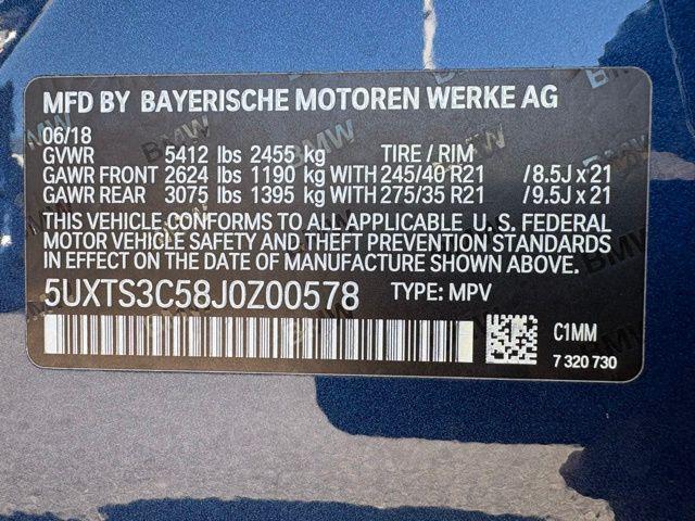 2018 BMW X3 M40i