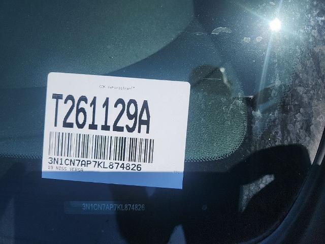 2019 Nissan Versa 1.6 SV