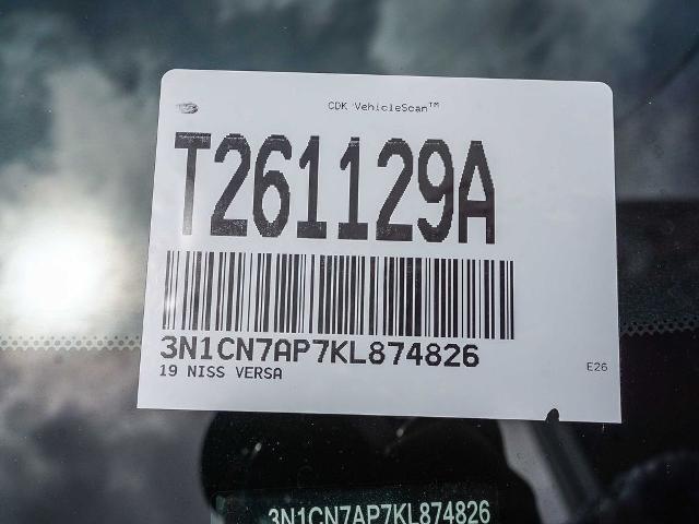 2019 Nissan Versa 1.6 SV