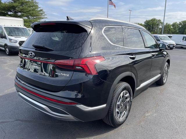 2021 Hyundai Santa Fe Hybrid Blue
