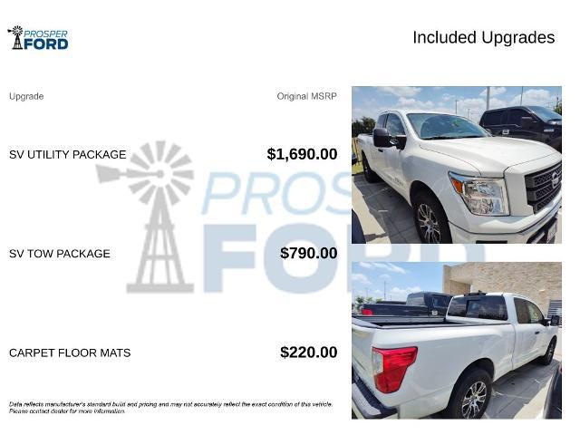 2024 Nissan Titan Crew Cab SV 4x4